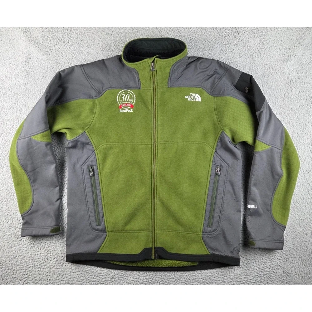 The North Face Windwall POLARTEC Fleece Full Zip Winter Jacket Style AA5H XL